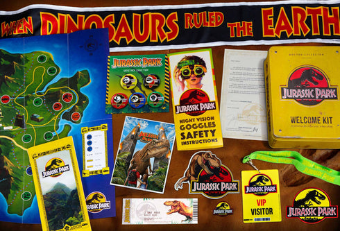 Doctor Collector Jurassic Park Welcome Kit (Standard Edition) - Collectible Replica Set