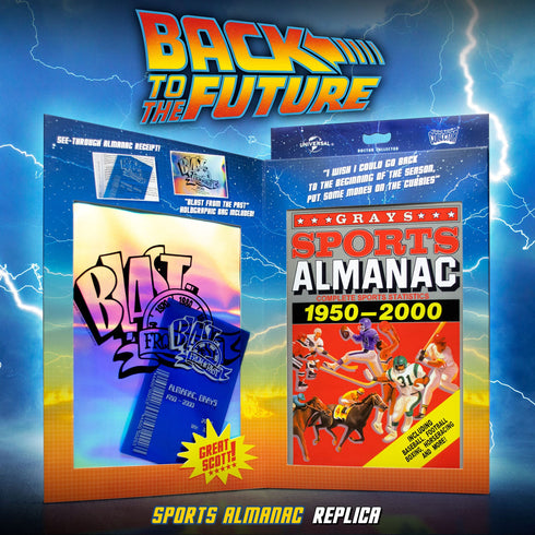 Doctor Collector Sports Almanac - Back To The Future - Collectible Prop Replica