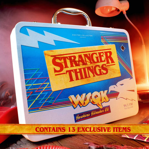 Doctor Collector WSQK Hawkins Hitmaker Kit (Standard Edition) - Stranger Things - Collectible Replica Set