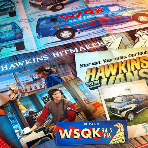 Doctor Collector WSQK Hawkins Hitmaker Kit (Standard Edition) - Stranger Things - Collectible Replica Set