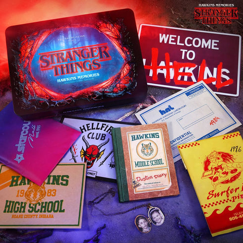 Doctor Collector Stranger Things Hawkins Memories Vecna´s Curse - Limited Edition Collectible Replica Set