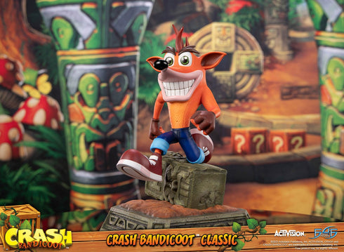 First 4 Figures Crash Bandicoot Classic - Crash Bandicoot - Collectible Statue
