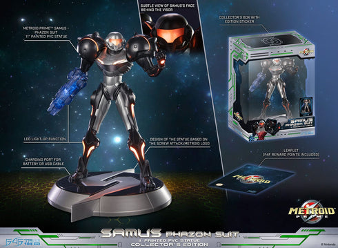 First 4 Figures Samus Phazon Suit (Collector's Edition) - Metroid Prime - Collectible PVC Statue