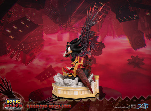 First 4 Figures Shadow Evolved - Sonic X Shadow Generations - Collectible Statue