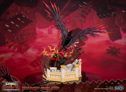 First 4 Figures Shadow Evolved - Sonic X Shadow Generations - Collectible Statue