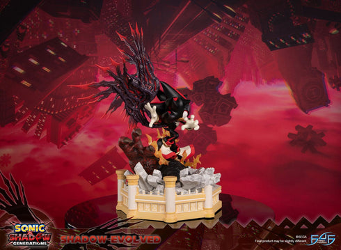 First 4 Figures Shadow Evolved - Sonic X Shadow Generations - Collectible Statue