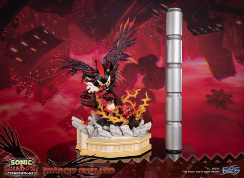 First 4 Figures Shadow Evolved - Sonic X Shadow Generations - Collectible Statue