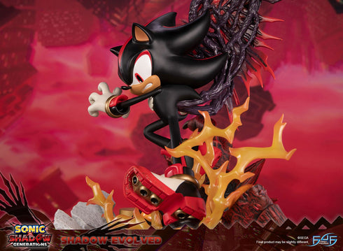 First 4 Figures Shadow Evolved - Sonic X Shadow Generations - Collectible Statue