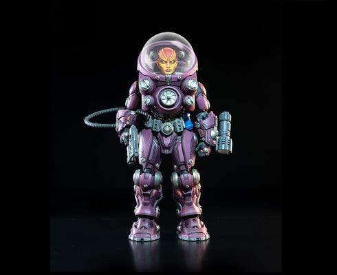 Four Horsemen Studios Cosmic Legions: OxKrewe Book One Thraxxon Uularia Speer (Deluxe) Action Figure