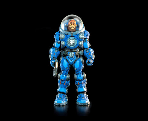 Four Horsemen Studios Cosmic Legions: OxKrewe Book One Thraxxon Vellok Speer (Deluxe) Action Figure