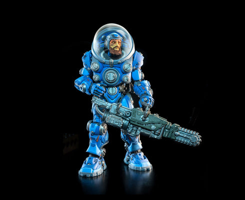 Four Horsemen Studios Cosmic Legions: OxKrewe Book One Thraxxon Vellok Speer (Deluxe) Action Figure