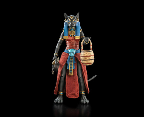 Four Horsemen Studios Figura Obscura Bastet Black & Red Action Figure