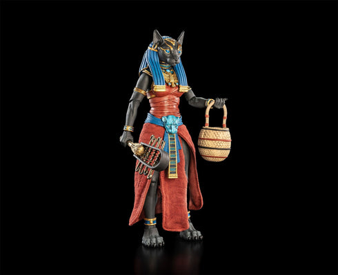 Four Horsemen Studios Figura Obscura Bastet Black & Red Action Figure