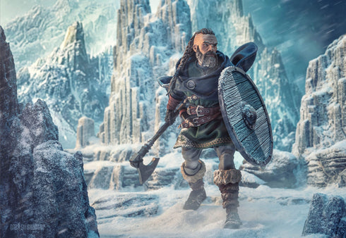 Four Horsemen Studios Mythic Legions Horror of Einsamall Halvard of Frothvar Action Figure