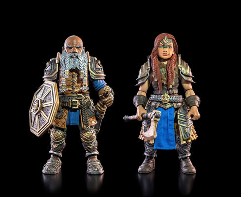 Four Horsemen Studios Mythic Legions: Rising Sons Exiles From Under the Mountain Action Figure 2-Pack