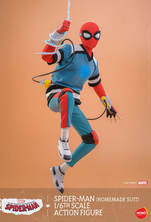 HONŌ STUDIO Your Friendly Neighborhood Spider-Man (Homemade Suit) 1/6 Action Figure
