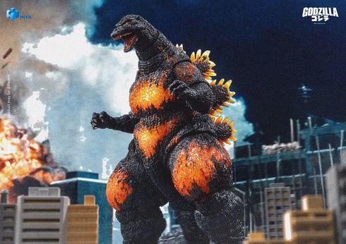 Hiya Toys Burning Godzilla - Godzilla vs. Destoroyah (1995) - Exquisite Basic Series - Collectible Figure