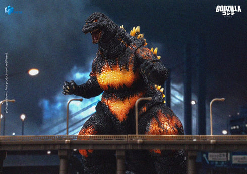 Hiya Toys Burning Godzilla - Godzilla vs. Destoroyah (1995) - Exquisite Basic Series - Collectible Figure