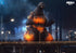 Hiya Toys Burning Godzilla - Godzilla vs. Destoroyah (1995) - Exquisite Basic Series - Collectible Figure