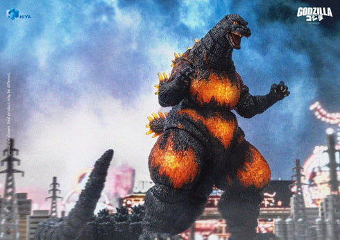 Hiya Toys Burning Godzilla - Godzilla vs. Destoroyah (1995) - Exquisite Basic Series - Collectible Figure
