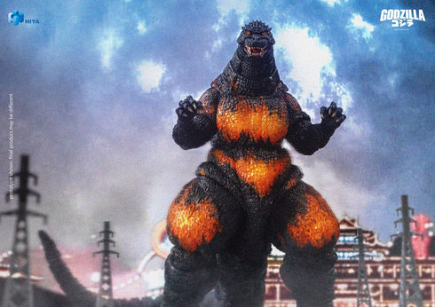Hiya Toys Burning Godzilla - Godzilla vs. Destoroyah (1995) - Exquisite Basic Series - Collectible Figure