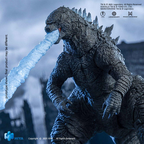 Hiya Toys Godzilla 2014 Exquisite Basic+ Godzilla Translucent Version Action Figure