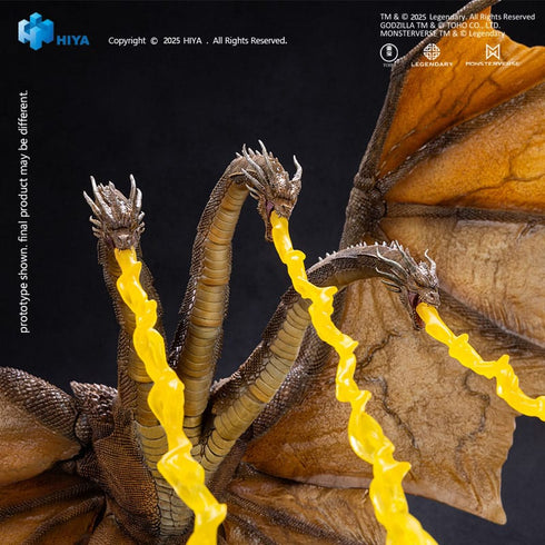 Hiya Toys Godzilla: King of the Monsters 2019 King Ghidorah 2.0 Exquisite Basic Action Figure