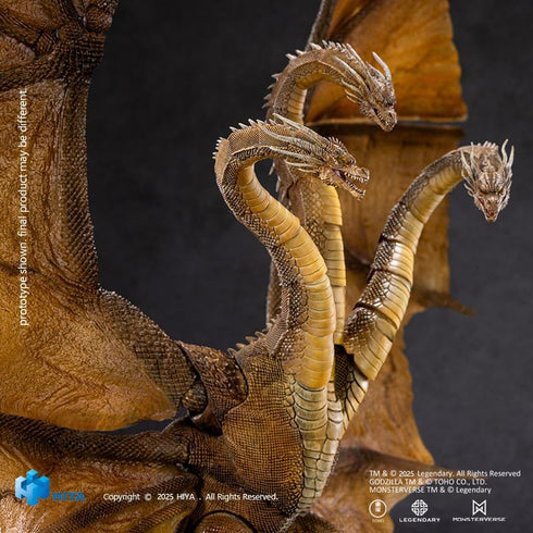 Hiya Toys Godzilla: King of the Monsters 2019 King Ghidorah 2.0 Exquisite Basic Action Figure