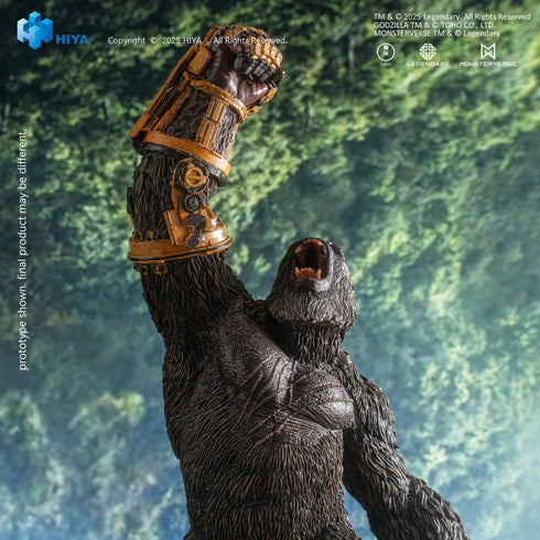 Hiya Toys Kong B.E.A.S.T. Glove Version - Godzilla x Kong: The New Empire - Stylist Series - Collectible Statue
