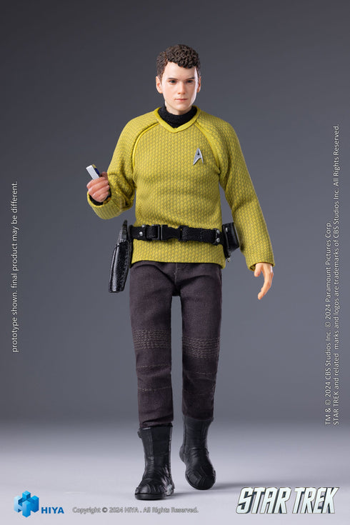 Hiya Toys Star Trek 2009 Chekov Exquisite Super Series 1/12 Action Figure