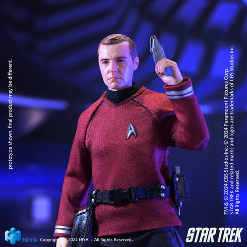Hiya Toys Star Trek 2009 Scotty Exquisite Super Series 1/12 Action Figure