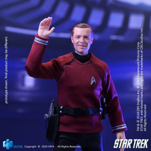 Hiya Toys Star Trek 2009 Scotty Exquisite Super Series 1/12 Action Figure