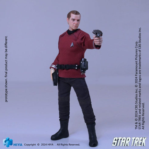Hiya Toys Star Trek 2009 Scotty Exquisite Super Series 1/12 Action Figure