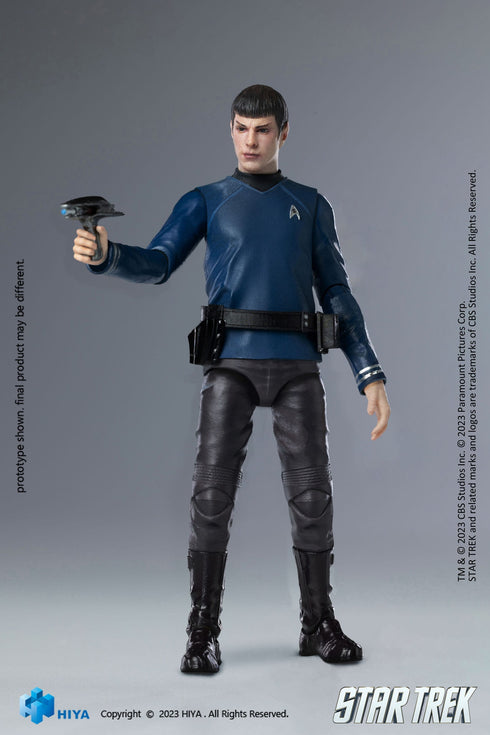 Hiya Toys Star Trek 2009 Spock Exquisite Mini 1/18 Action Figure