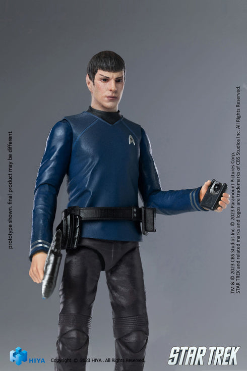 Hiya Toys Star Trek 2009 Spock Exquisite Mini 1/18 Action Figure