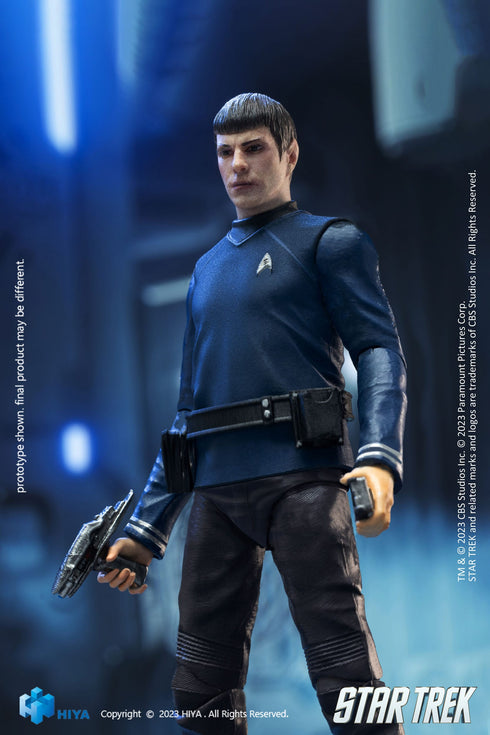 Hiya Toys Star Trek 2009 Spock Exquisite Mini 1/18 Action Figure