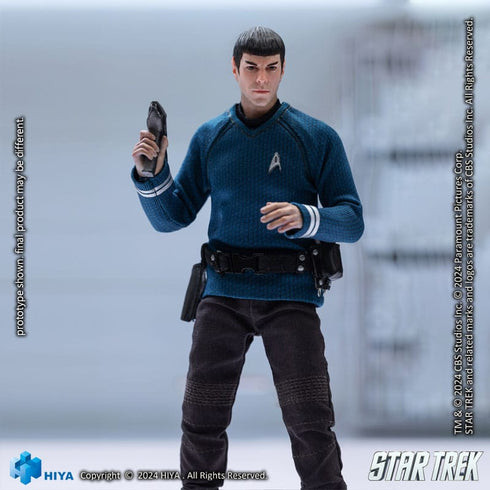 Hiya Toys Star Trek 2009 Spock Exquisite Super Series 1/12 Action Figure