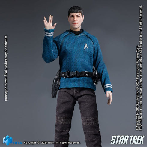 Hiya Toys Star Trek 2009 Spock Exquisite Super Series 1/12 Action Figure