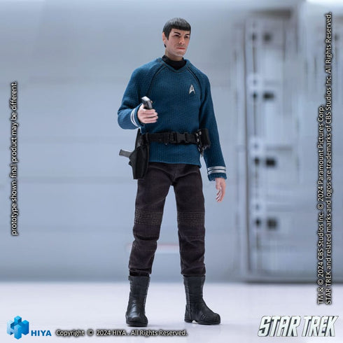 Hiya Toys Star Trek 2009 Spock Exquisite Super Series 1/12 Action Figure