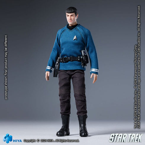 Hiya Toys Star Trek 2009 Spock Exquisite Super Series 1/12 Action Figure