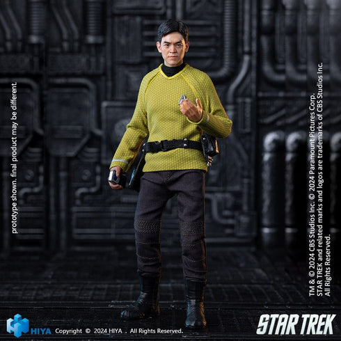 Hiya Toys Star Trek 2009 Sulu Exquisite Super Series 1/12 Action Figure