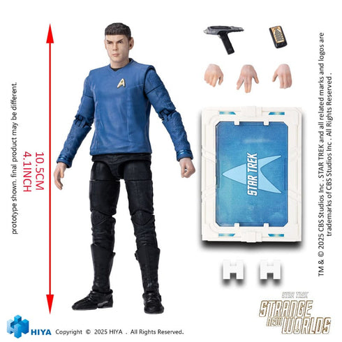 Hiya Toys Star Trek Strange New Worlds Pike Exquisite Super Series 1/12 Action Figure