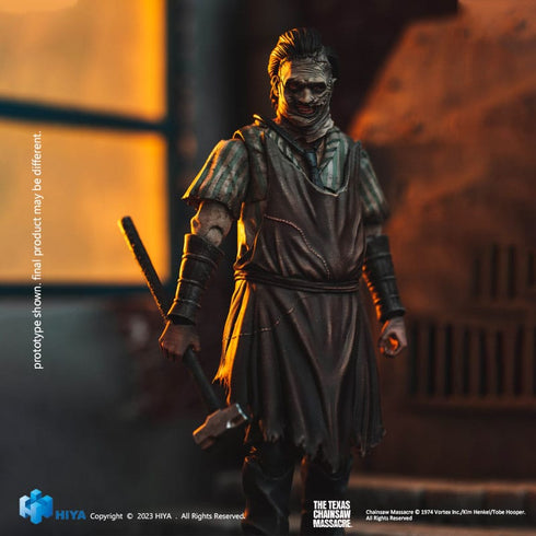 Hiya Toys Texas Chainsaw Massacre (2003) Leatherface 2003 Killing Mask Exquisite Mini 1/18 Action Figure