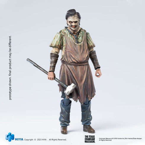 Hiya Toys Texas Chainsaw Massacre (2003) Leatherface 2003 Killing Mask Exquisite Mini 1/18 Action Figure
