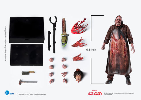 Hiya Toys Texas Chainsaw Massacre (2022) Leatherface Exquisite Super Series 1/12 Action Figure