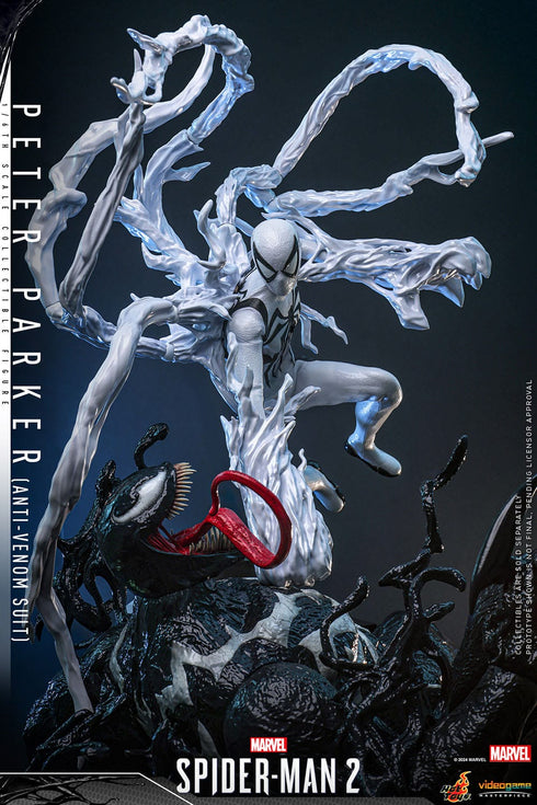 Hot Toys Peter Parker (Anti-Venom Suit) - Spider-Man 2 Video Game - VGM69 - 1/6 Scale Collectible Figure