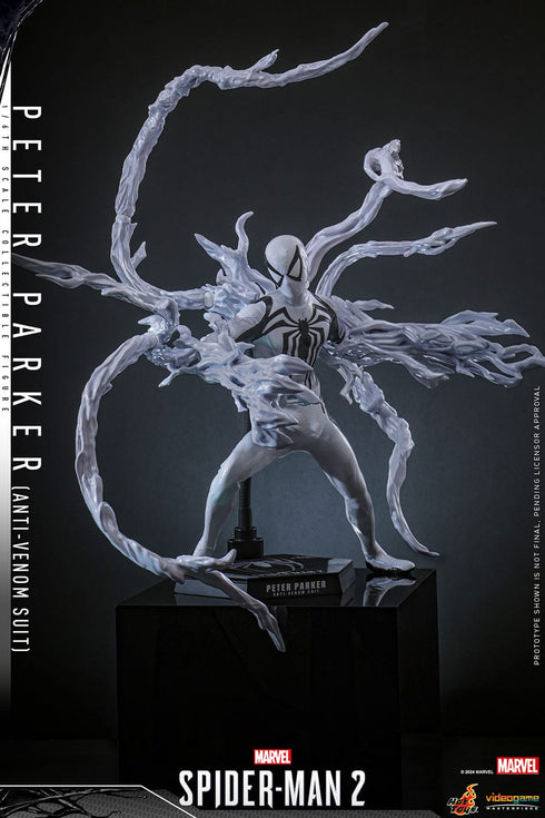 Hot Toys Peter Parker (Anti-Venom Suit) - Spider-Man 2 Video Game - VGM69 - 1/6 Scale Collectible Figure