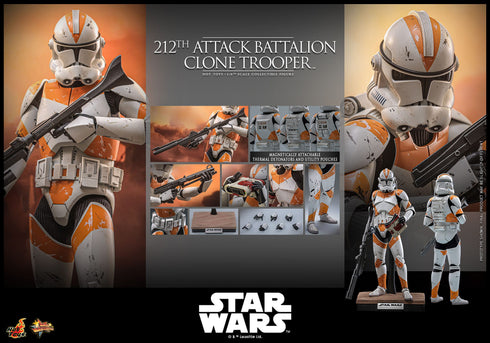Hot Toys 212th Attack Battalion Clone Trooper - Star Wars: The Clone Wars - MMS851 - 1/6 Scale Collectible Figure