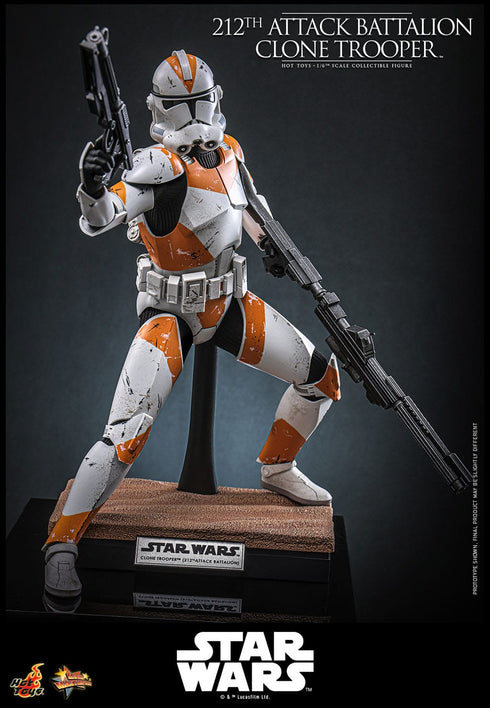 Hot Toys 212th Attack Battalion Clone Trooper - Star Wars: The Clone Wars - MMS851 - 1/6 Scale Collectible Figure