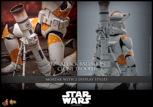 Hot Toys 212th Attack Battalion Clone Trooper (Deluxe Version) - Star Wars: The Clone Wars - MMS852 - 1/6 Scale Collectible Figure